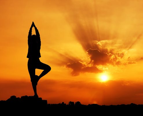 Yoga Poses and Exercises Video Sunrise Picture