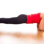plank pose