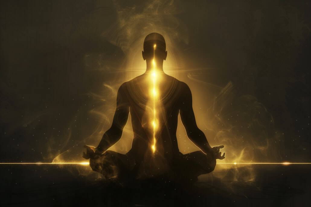Kundalini awakening experience with intense energy rising in meditation