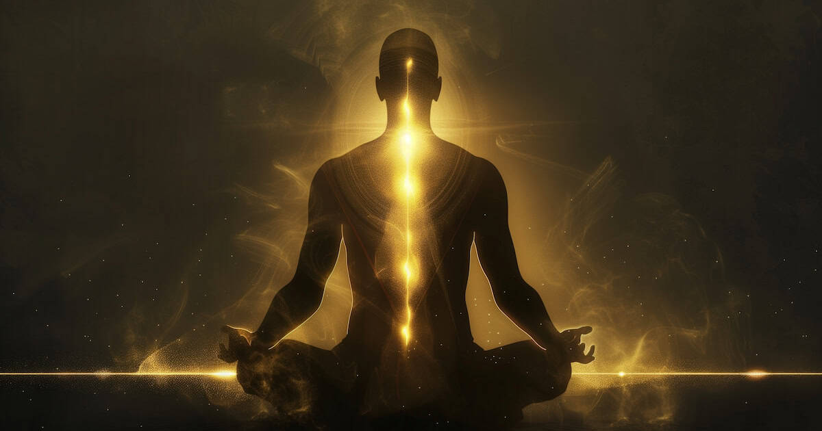 Kundalini awakening experience with intense energy rising in meditation