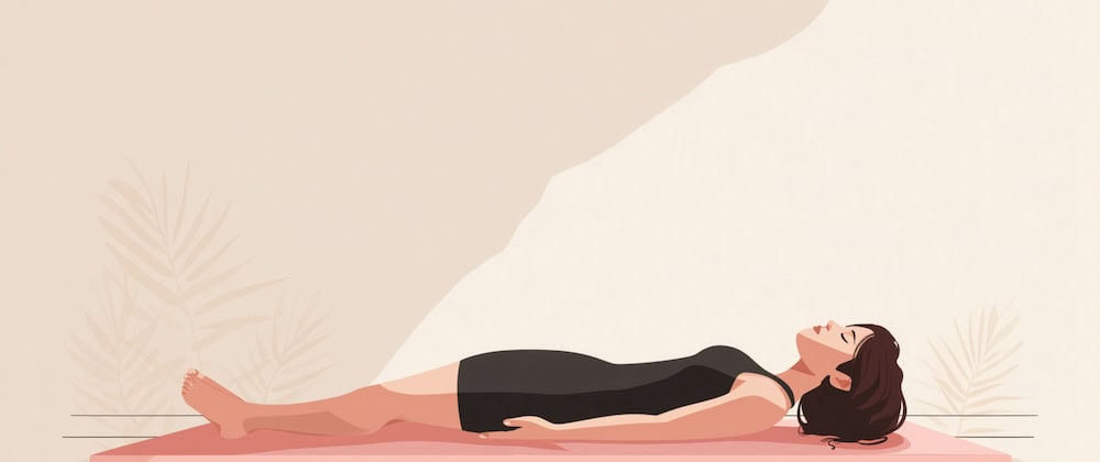 Yoga Nidra meditation practiced in Savasana Pose