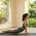 Cobra pose (bhujangasana) beginner backbend yoga posture