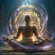 Advanced yogic meditation with mantra chanting, pranayama breathing and flowing pranic energy during Prana-Mantra Kriya practice.