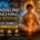 Man meditating beside a river while intense Kundalini energy rises through the body as grounding and stabilization techniques restore balance.