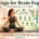 Infographic showing how grounding yoga helps reduce brain fog, nervous system overload, stress, screen fatigue, and mental exhaustion through grounding yoga practices, breath awareness, and nervous system regulation.
